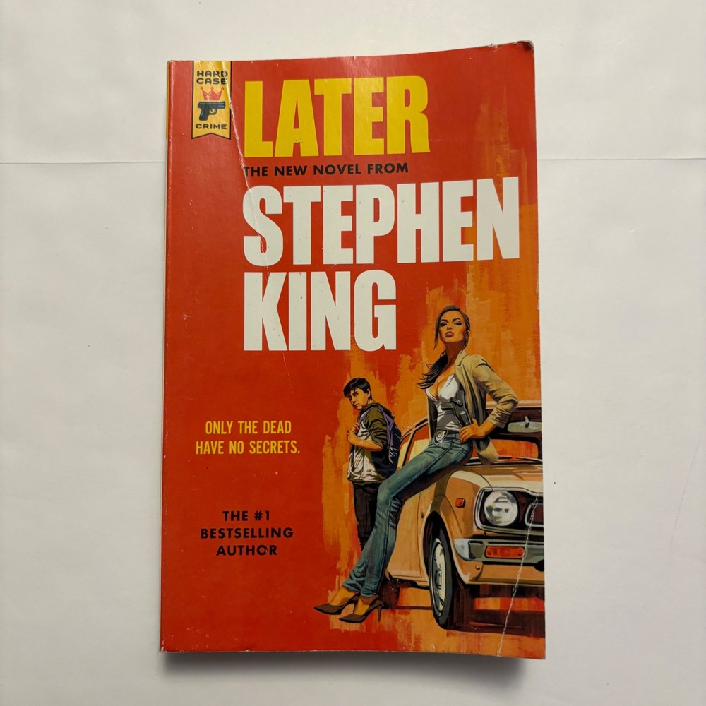 Stephen King Later Paperback Adult OS Orange Hard Case Crime First Edition 2021